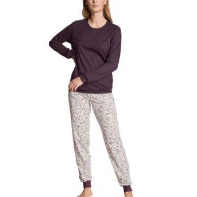 Calida Autumn Dreams O-Neck Pyjama With Cuff
