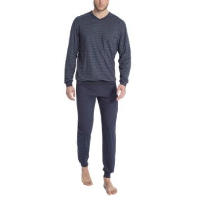 Calida Glen Pyjama With Cuff * Fri Frakt *