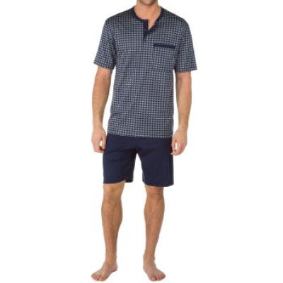 Calida Men Westminster Comfort Fit Short Pyjama * Fri Frakt *