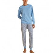 Calida Ornament Nights Pyjamas With Cuff