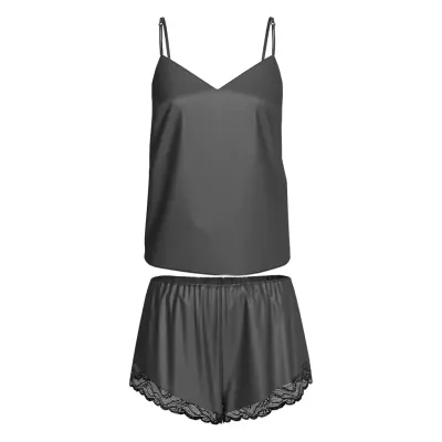 Calvin Klein Cami Short Set Svart