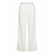 Calvin Klein Logo Wb Poplin Pant Vit