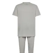 Calvin Klein S/S Jogger Set Grå