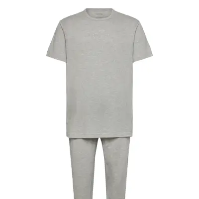 Calvin Klein S/S Jogger Set Grå