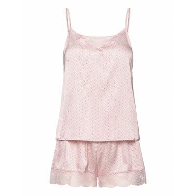 Carla Night Set Pyjamas Pink Missya