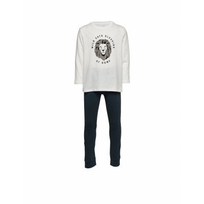 Cats Pyjamas Set Vit Mango