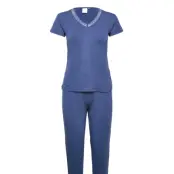 CCDK Copenhagen Jordan Shortsleeved Pj Set - Blue - S