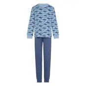 CeLaVi Pyjama Set Ls - Blue - 100