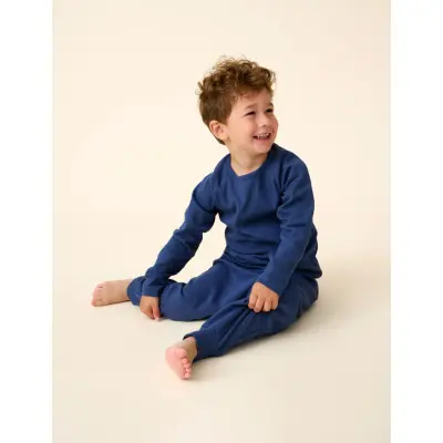 CeLaVi Pyjama Set Ls - Navy - 90