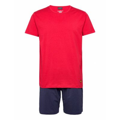 Charlie Pyjamas Röd Lyle & Scott