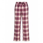 Missya Check Flannel Night Pant Rosa