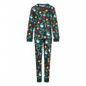 Christmas Pyjamas Green Pyjamas Set Multi/mönstrad Christmas Sweats