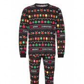 Christmas Sweats The Joyful Christmas Pyjamas Svart