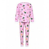 Christmas Sweats The Pinkish Pyjamas Kids Rosa