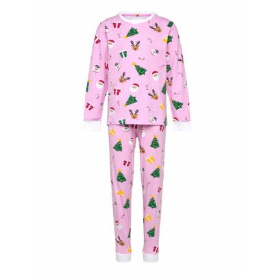 Christmas Sweats The Pinkish Pyjamas Kids Rosa