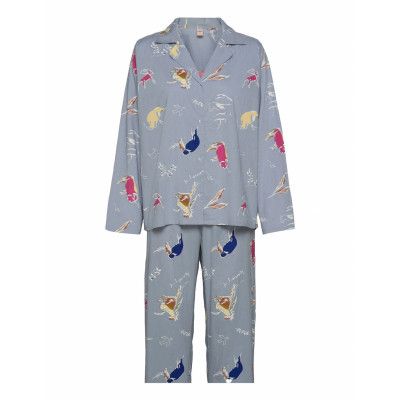 Chumana Pyjamas Set Pyjamas Blå Becksöndergaard