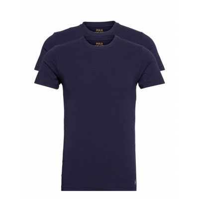 Polo Ralph Lauren Classic Crewneck Undershirt 2-Pack Blå