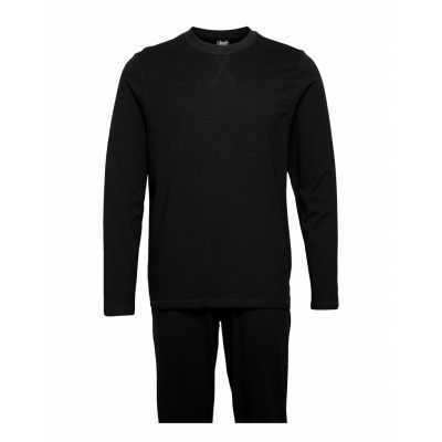 Claudio Pyjamas Jersey Pyjamas Svart Claudio