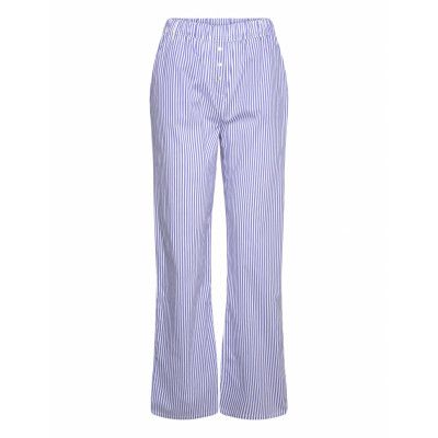 Etam Cleeo Trouser Pyjama Bottom Blå