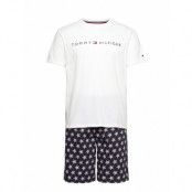 Cn Ss Short Woven Set Pyjamas Multi/mönstrad Tommy Hilfiger