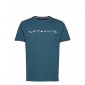 Cn Ss Tee Logo T-shirts Short-sleeved Blå Tommy Hilfiger