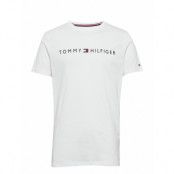 Cn Ss Tee Logo T-shirts Short-sleeved Vit Tommy Hilfiger