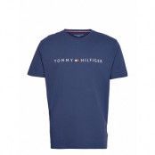 Cn Ss Tee Logo T-shirts Short-sleeved Blå Tommy Hilfiger