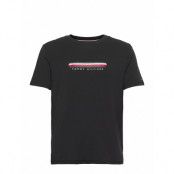Cn Ss Tee *Villkorat Erbjudande T-shirts Short-sleeved Svart Tommy Hilfiger