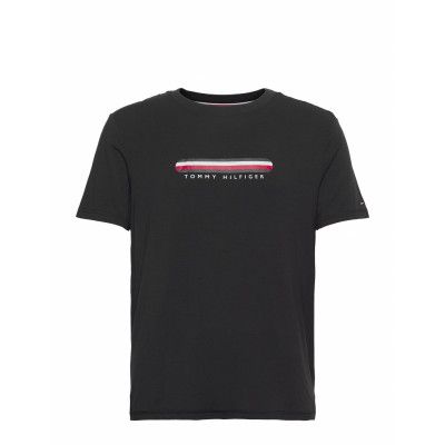 Cn Ss Tee *Villkorat Erbjudande T-shirts Short-sleeved Svart Tommy Hilfiger