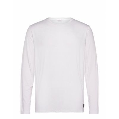 Björn Borg Core Bamboo Pyjama Long Sleeve T-Shirt Vit