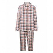 Cotton Flannel Pyjamas Pyjamas Multi/mönstrad Lady Avenue