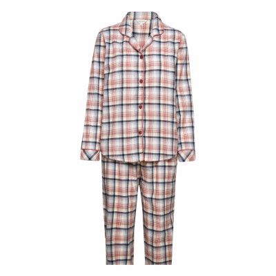 Cotton Flannel Pyjamas Pyjamas Multi/mönstrad Lady Avenue