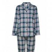 Cotton Flannel Pyjamas Pyjamas Blue Lady Avenue