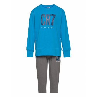 Cr7 Kids Pyjamas Pyjamas Set Multi/mönstrad CR7