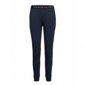 Cuffed Pant Pyjamasbyxor Mjukisbyxor Blå Tommy Hilfiger