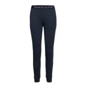 Cuffed Pant Pyjamasbyxor Mjukisbyxor Blå Tommy Hilfiger