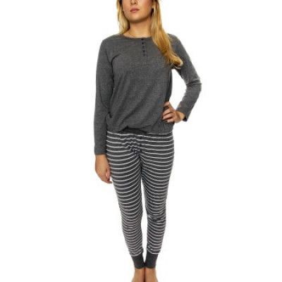 Damella Cotton Stripe Pyjama * Kampanj *