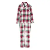 Damella Of Sweden Flannel Pyjamas Röd
