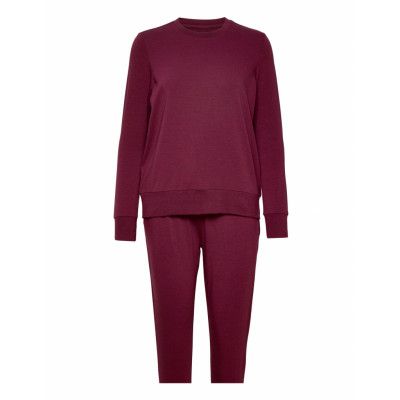 Decoy Decoy Bamboo Night Set Burgundy