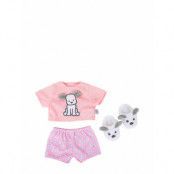 Designafriend Pyjamas Toys Dolls & Accessories Doll Clothes Rosa Design A Friend