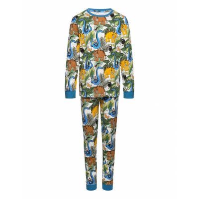 Djungelpolare Pyjamas Pyjamas Set Multi/mönstrad Martinex