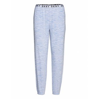Dkny Casual Fridays Sleep Jogger Pyjamasbyxor Mjukisbyxor Blå DKNY Homewear