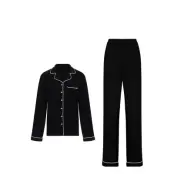 Dorina Charli Pyjama Top And Pants Set Svart