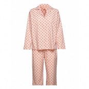 Dot Pyjamas Set Pyjamas Rosa Becksöndergaard