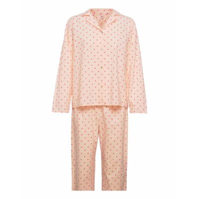 Dot Pyjamas Set Pyjamas Rosa Becksöndergaard