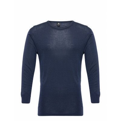 Dovre Dovre Wool Long Sleeved T-Shir Blå