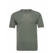 Dovre Wool T-Shirt Tops T-shirts Short-sleeved Grön Dovre