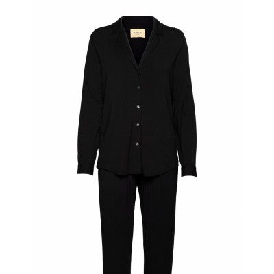 Ego Set Pyjamas Black A Part Of The Art