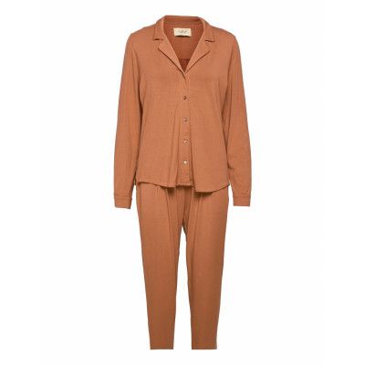 Ego Set Pyjamas Brun A Part Of The Art