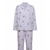 Elda Pyjamas Set *Villkorat Erbjudande Pyjamas Lila Becksöndergaard